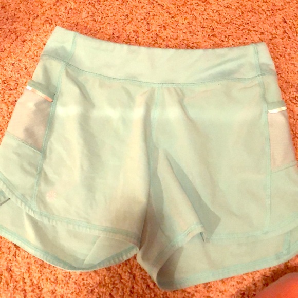 Turquoise athleta shorts 🧞♂️ - Picture 1 of 2